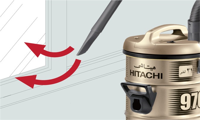 Máy hút bụi Hitachi CV-960Y mang lại không gian sạch sẽ, trong lành