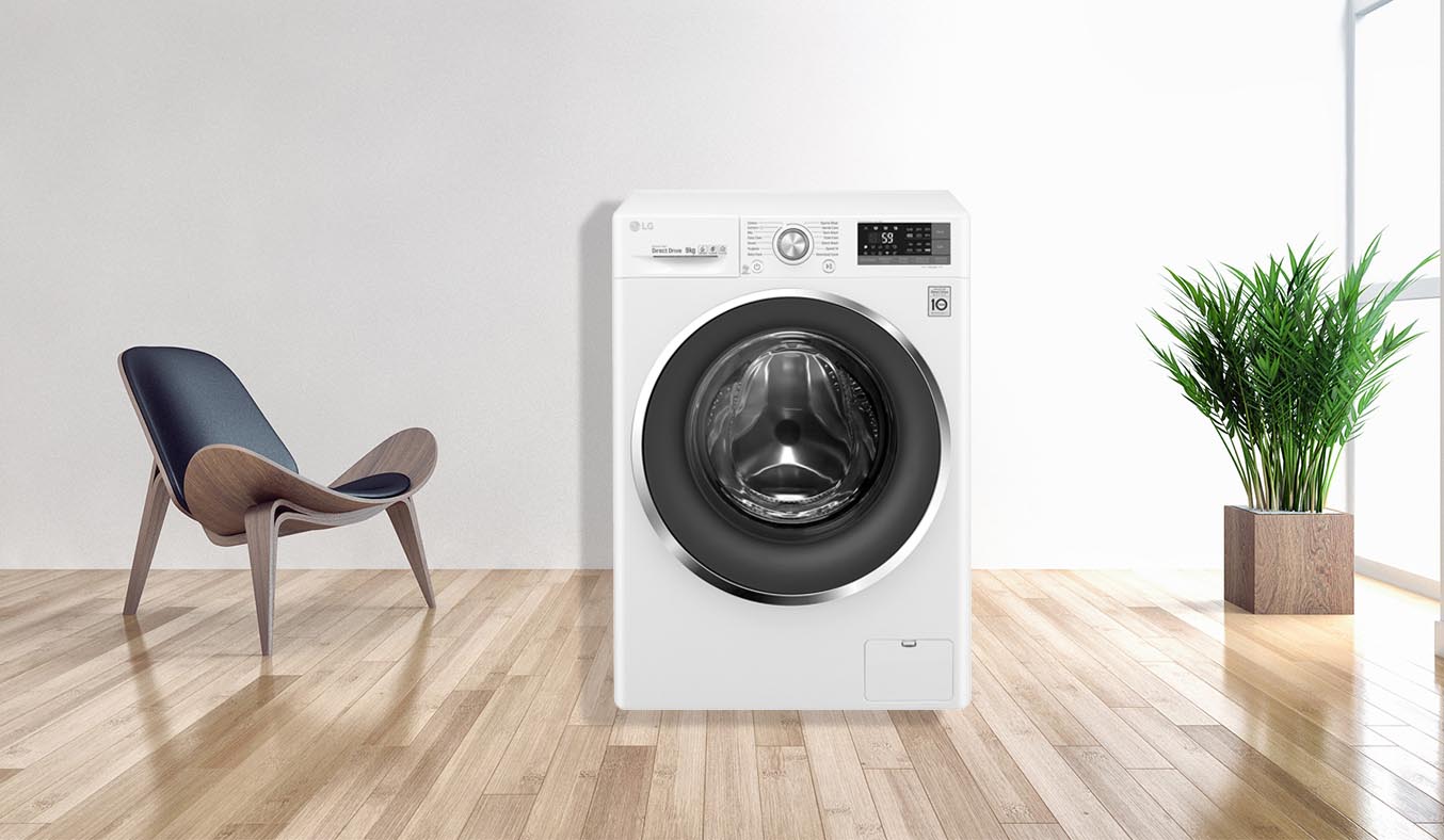 Máy giặt LG FC1409S3W hiện đại, sang trọng