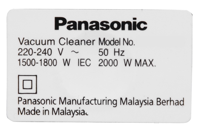 Công suất 2000 W, hút bụi nhanh chóng - Máy hút bụi Panasonic MC-CL565KN46 2000W