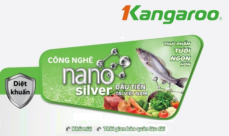 Lớp phủ Nano Bạc - Tủ đông Kangaroo KG418C2