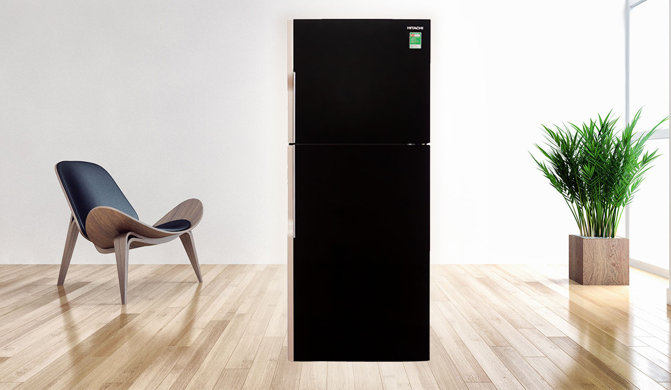 Tủ lạnh Hitachi R-VG440PGV3 (GBK) 365 lít làm lạnh kép
