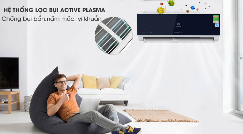 Active Plasma - Máy lạnh Electrolux Inverter 1.5 HP ESV12CRO-D1