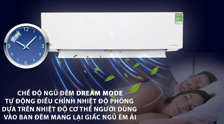 Dream Mode - Máy lạnh Beko Inverter 1 HP RSVC10BV