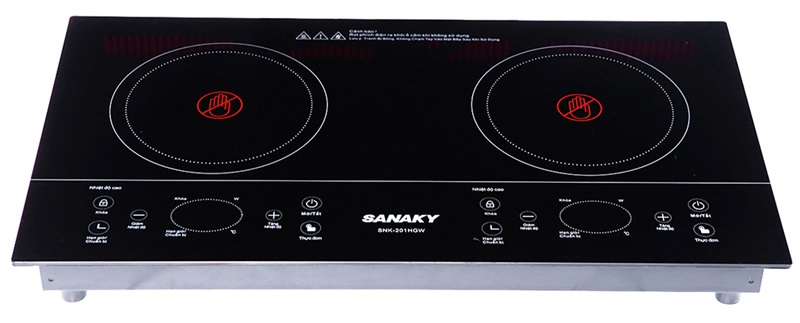 Bếp hồng ngoại đôi Sanaky SNK-201HGW