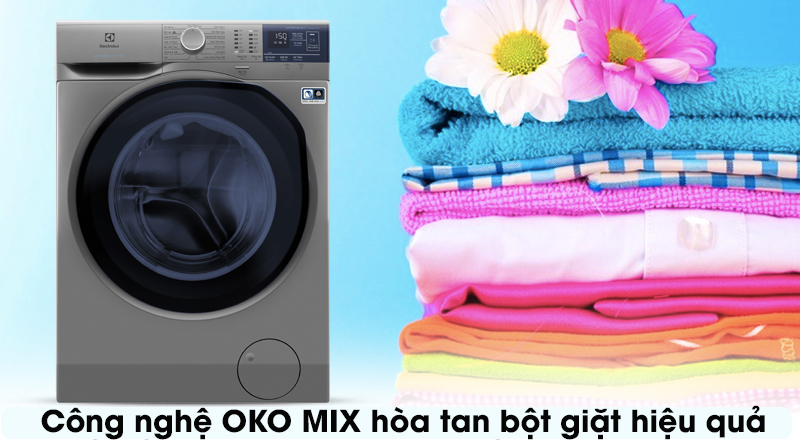 Máy giặt Electrolux EWF8024ADSA - công nghệ oko mix hòa tan bột giặt hiệu quả