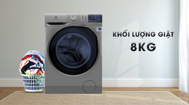 Máy giặt Electrolux EWF8024ADSA - Khối lượng giặt 8kg, thích hợp cho gia đình trên 5 người