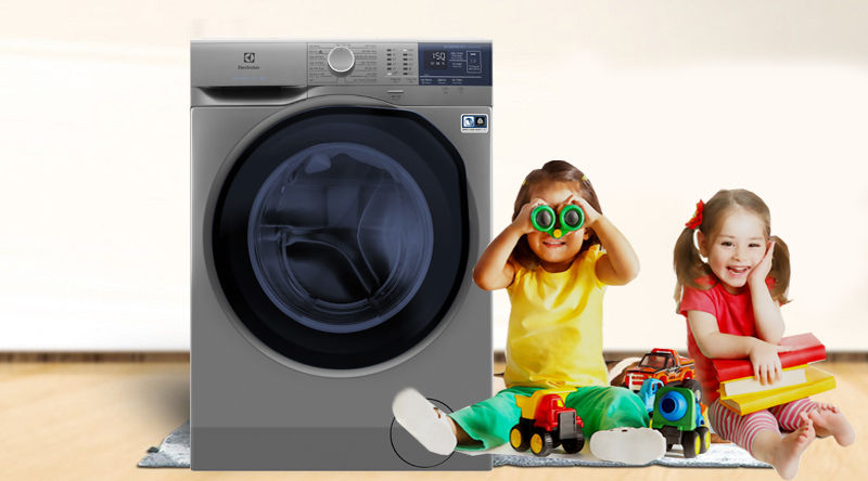 Máy giặt Electrolux EWF8024ADSA - Giữ xa tầm tay trẻ em với công nghệ khóa an toàn