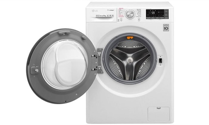 Máy giặt LG 9KG FC1409S2W có nhiều chương trình giặt