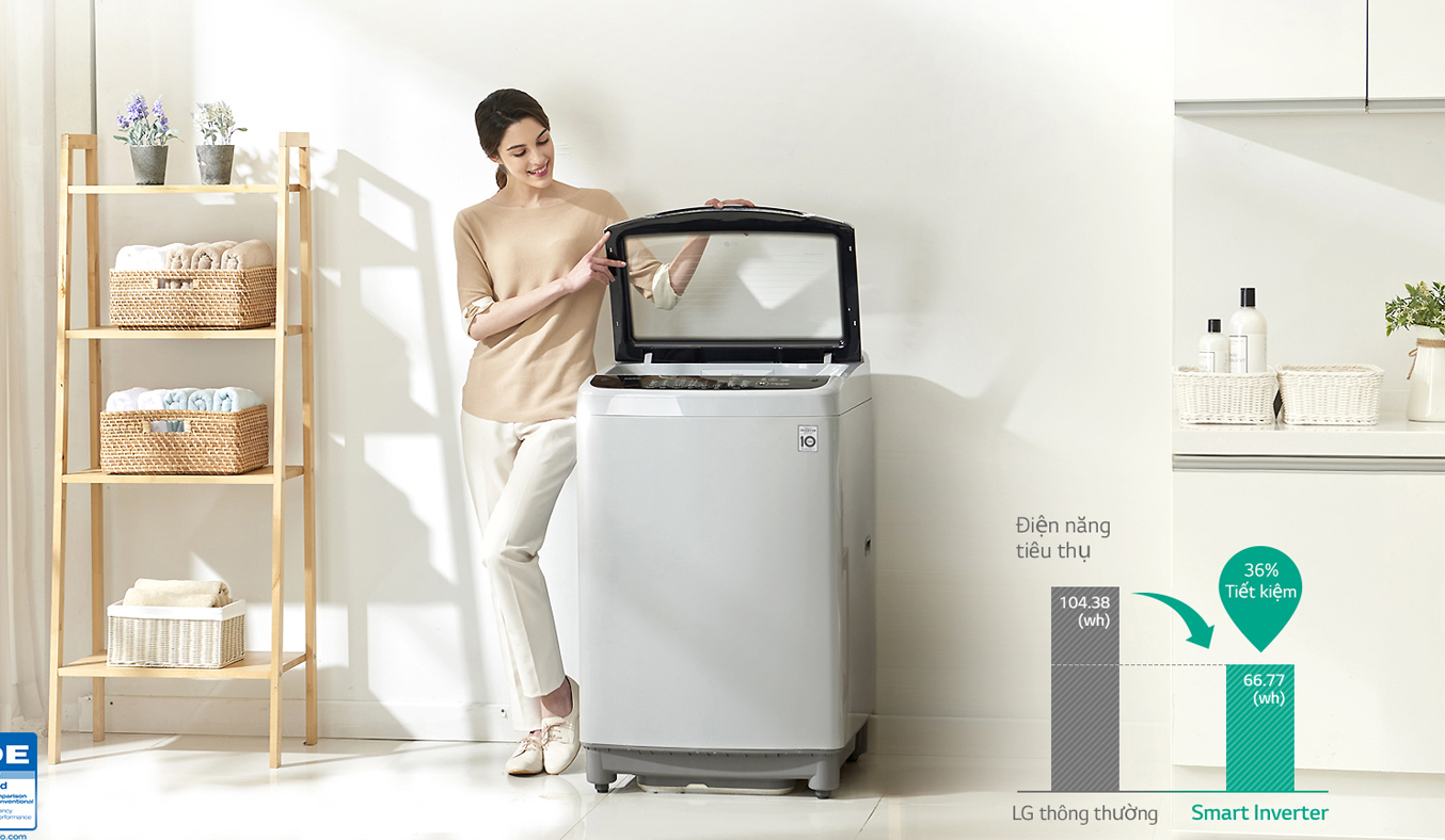 Máy giặt LG T2350VSAW - Máy giặt LG - Máy Giặt - Điện Lạnh giá tốt tại siêu thị điện máy Nguyễn Kim