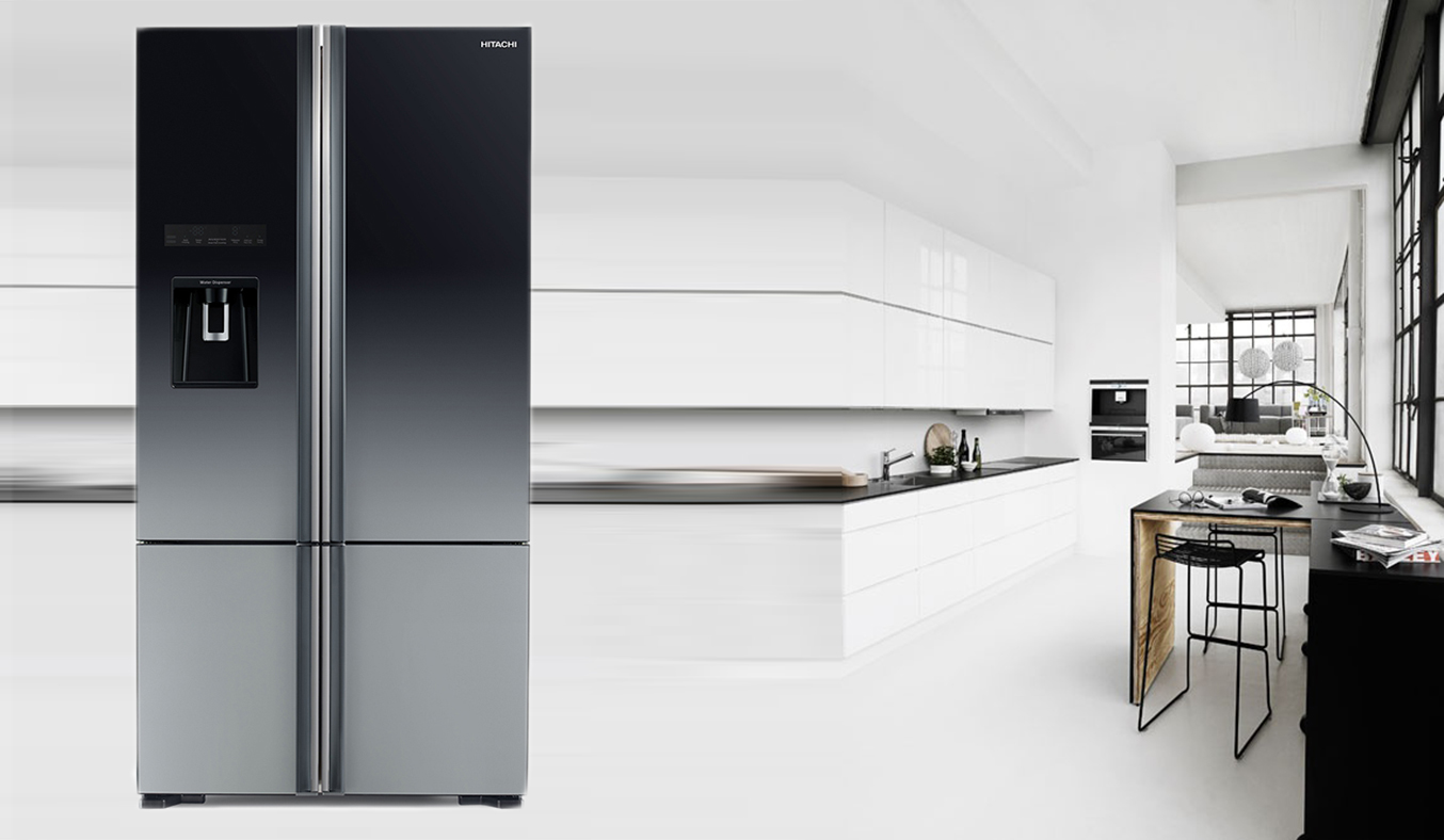 Tủ lạnh Hitachi R-WB730PGV6X (XGR) vẻ ngoài sang trọng