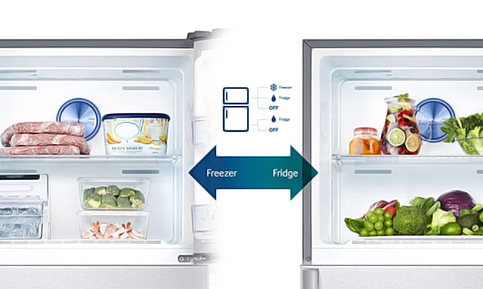 Tủ lạnh Samsung RT46K6836SL chuyển đổi thông minh